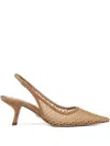 Sam Edelman Bianka Slingback Mesh Pointed Toe Pump