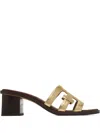 Sam Edelman 60mm Tasha Cut-out Block-heel Mules