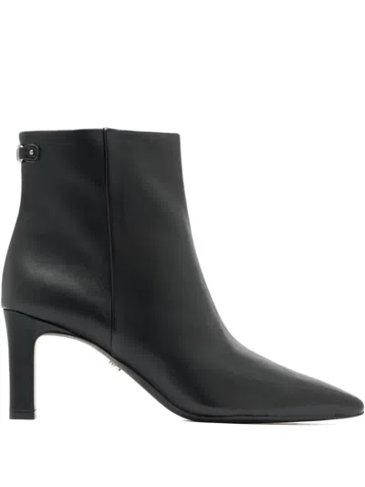 Sam Edelman 69mm Saige Leather Boots In Black