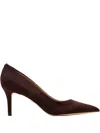 Sam Edelman Hazel Pumps Cafe Noir In Animal Print