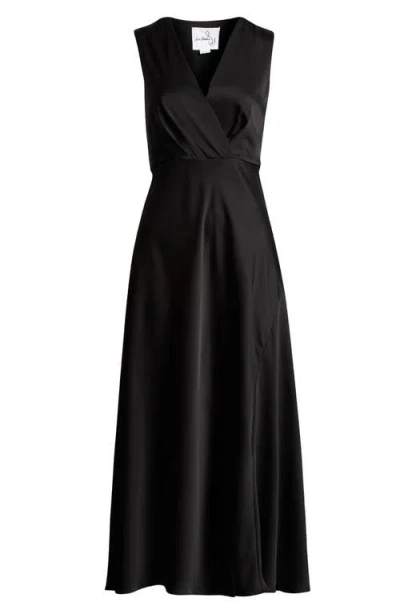 Sam Edelman A-line Maxi Dress In Black