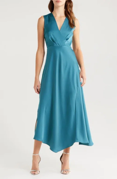 Sam Edelman A-line Maxi Dress In Industrial Green