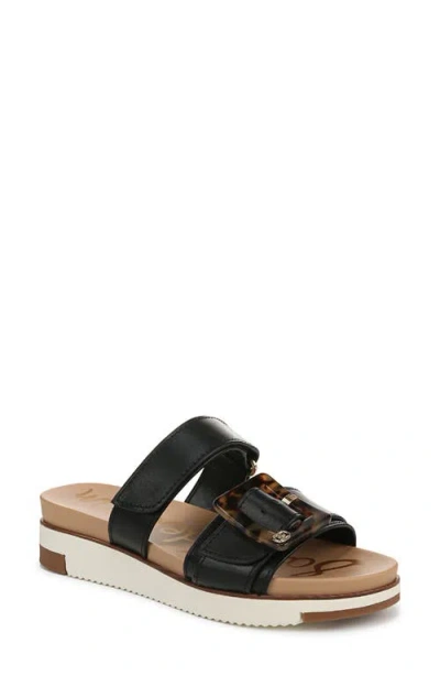 Sam Edelman Adrianna Two-strap Sandal In Black