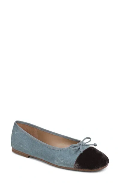 Sam Edelman Alie 2 Ballet Flat In Blue