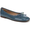 Sam Edelman Alie Ballet Flat In Blue