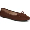 Sam Edelman Alie Ballet Flat In Brown