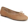 Sam Edelman Alie Ballet Flat In Brown