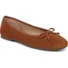 Sam Edelman Alie Ballet Flat In Brown