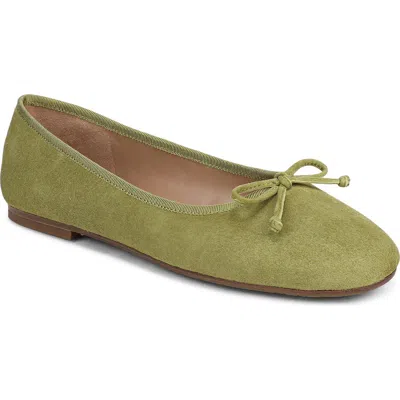 Sam Edelman Alie Ballet Flat In Green