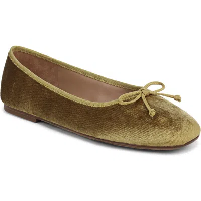 Sam Edelman Alie Ballet Flat In Green