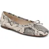 Sam Edelman Alie Ballet Flat In Neutral