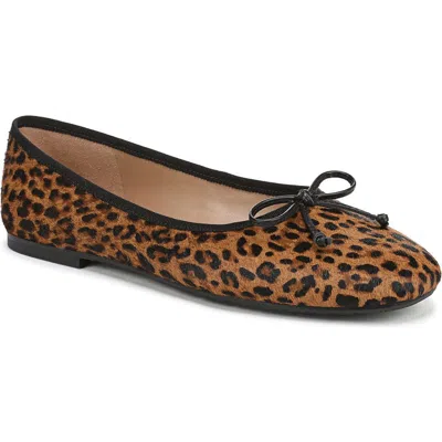 Sam Edelman Alie Genuine Calf Hair Ballet Flat In Multi