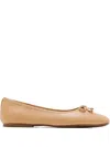 Sam Edelman Alie Leatherballet Flats In Brown
