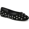 Sam Edelman Alie Studded Ballet Flats In Black