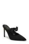 Sam Edelman Amelie Pointed Toe Mule In Black