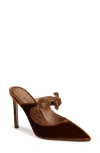 Sam Edelman Amelie Mule Pump Spiced Camel Brown In Spiced Camel