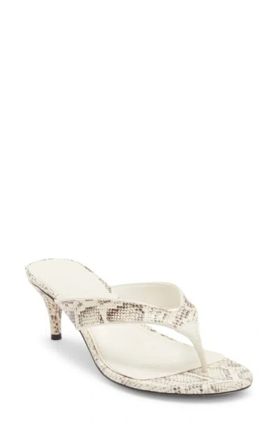 Sam Edelman Amie Kitten Heel Flip Flop In Multi