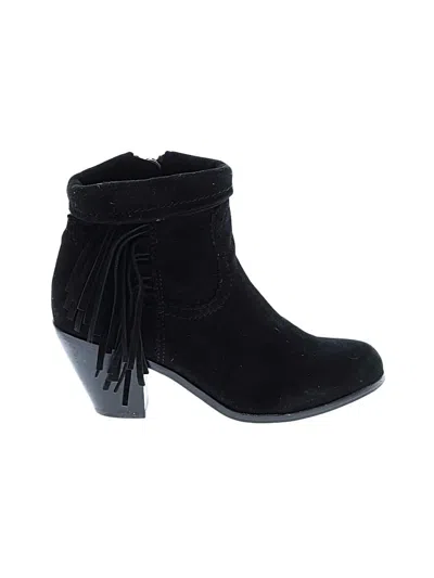 Pre-owned Sam Edelman Ankle Boots In Black