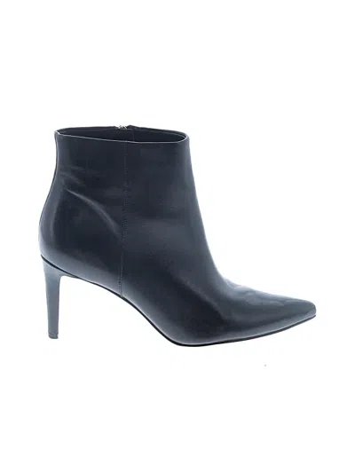 Pre-owned Sam Edelman Ankle Boots In Black