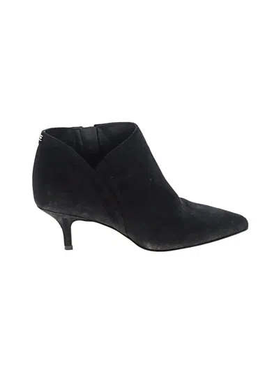 Pre-owned Sam Edelman Ankle Boots In Black
