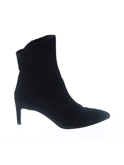 Pre-owned Sam Edelman Ankle Boots In Black