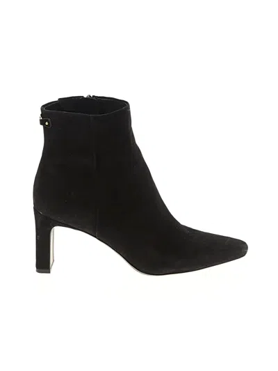 Pre-owned Sam Edelman Ankle Boots In Black