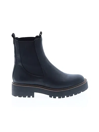 Pre-owned Sam Edelman Ankle Boots In Black