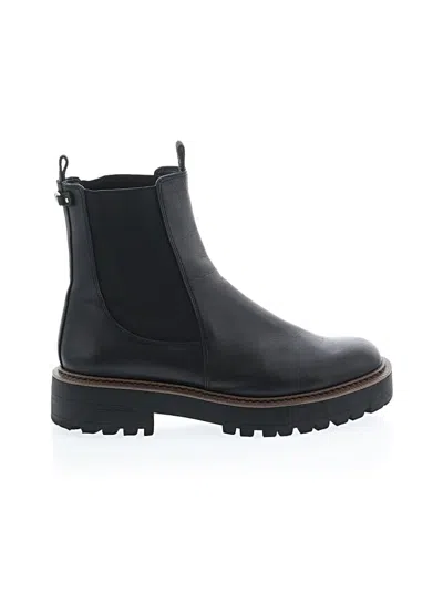 Pre-owned Sam Edelman Ankle Boots In Black