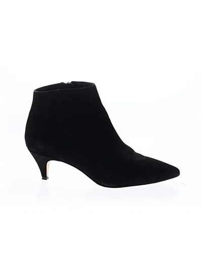 Pre-owned Sam Edelman Ankle Boots In Black