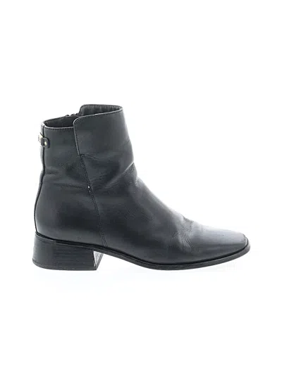 Pre-owned Sam Edelman Ankle Boots In Black
