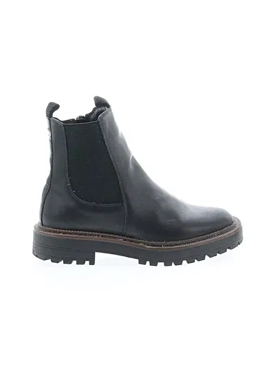Pre-owned Sam Edelman Ankle Boots In Black