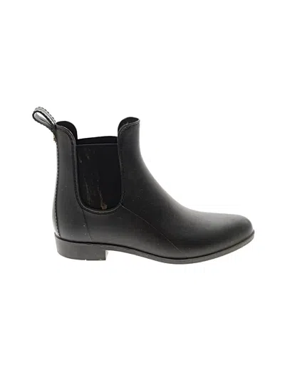 Pre-owned Sam Edelman Ankle Boots In Black