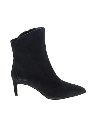 Pre-owned Sam Edelman Ankle Boots In Black