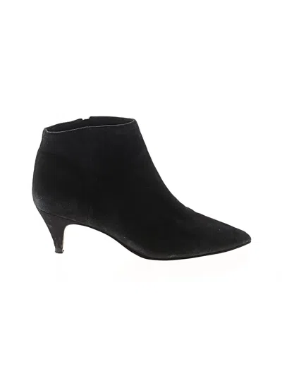 Pre-owned Sam Edelman Ankle Boots In Black
