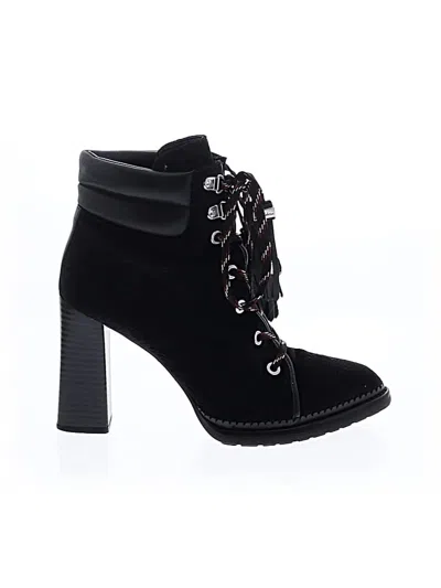 Pre-owned Sam Edelman Ankle Boots In Black