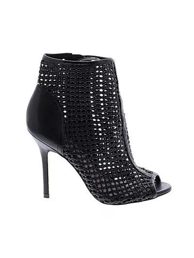 Pre-owned Sam Edelman Ankle Boots In Black