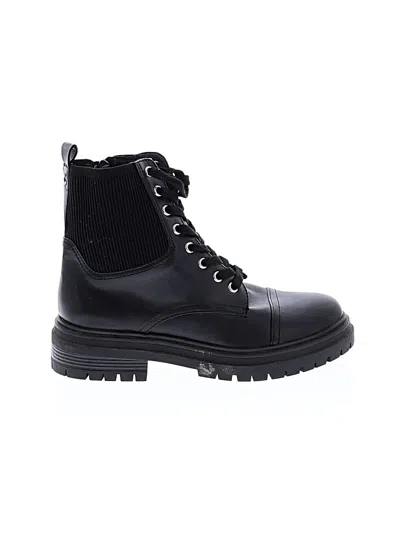 Pre-owned Sam Edelman Ankle Boots In Black