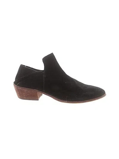 Pre-owned Sam Edelman Ankle Boots In Black