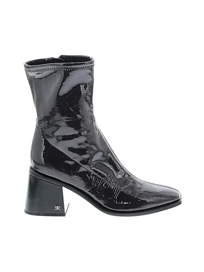 Pre-owned Sam Edelman Ankle Boots In Black