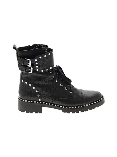 Pre-owned Sam Edelman Ankle Boots In Black