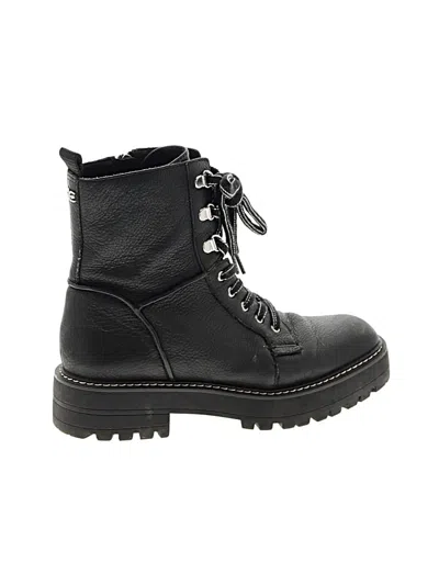 Pre-owned Sam Edelman Ankle Boots In Black