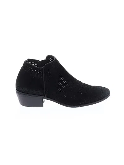 Pre-owned Sam Edelman Ankle Boots In Black