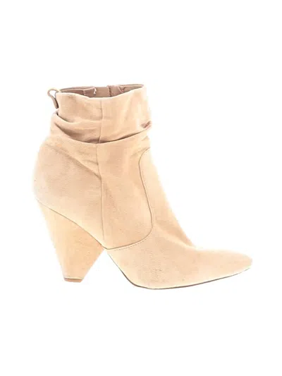 Pre-owned Sam Edelman Ankle Boots In Brown