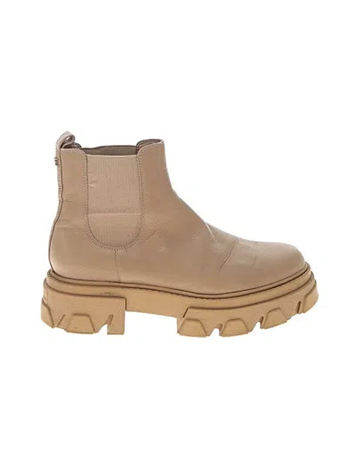 Pre-owned Sam Edelman Ankle Boots In Brown