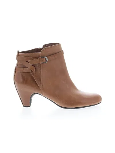 Pre-owned Sam Edelman Ankle Boots In Brown