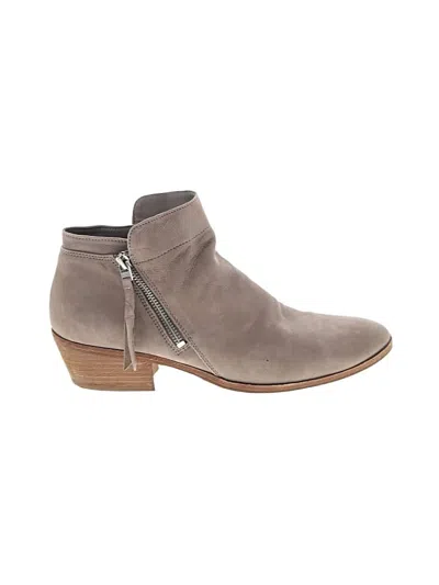 Pre-owned Sam Edelman Ankle Boots In Brown