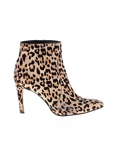 Pre-owned Sam Edelman Ankle Boots In Brown