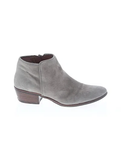 Pre-owned Sam Edelman Ankle Boots In Brown