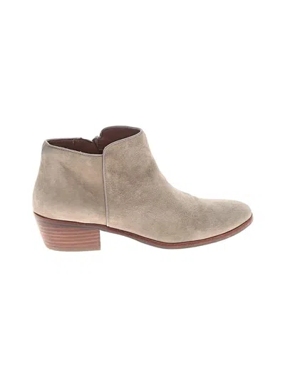 Pre-owned Sam Edelman Ankle Boots In Brown