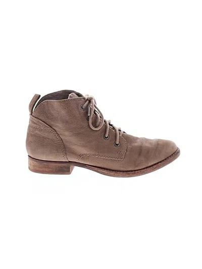 Pre-owned Sam Edelman Ankle Boots In Brown